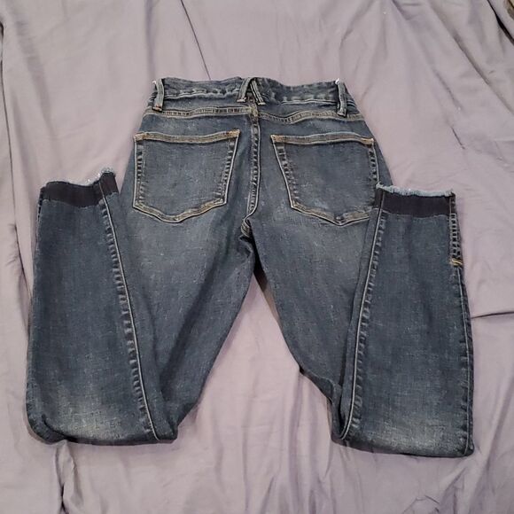 Dark wash Good American skinny jeans size 25 - Picture 7 of 11